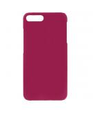 Shop4 - iPhone 8 Plus Hoesje - Harde Back Case Roze