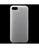 Shop4 - iPhone SE (2020) Hoesje - Zachte TPU Case Wit