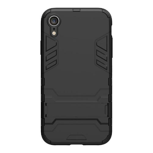 Shop4 - iPhone Xr Hoesje - Extreme Back Case Zwart