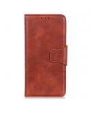 Shop4 - LG K52 Hoesje - Wallet Case Cabello Bruin
