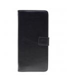 Shop4 - LG Q60 Hoesje - Wallet Case Cabello Zwart