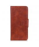 Shop4 - Motorola Moto G100 Hoesje - Wallet Case Cabello Bruin