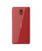 Shop4 - Nokia 1 Plus Hoesje - Zachte Back Case Transparant