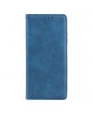 Shop4 - Samsung Galaxy A02s Hoesje - Book Case Cabello Blauw