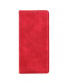 Shop4 - Samsung Galaxy A02s Hoesje - Book Case Cabello Rood
