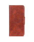Shop4 - Samsung Galaxy A03s Hoesje - Wallet Case Cabello Bruin