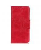 Shop4 - Samsung Galaxy A03s Hoesje - Wallet Case Cabello Rood