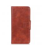 Shop4 - Samsung Galaxy A12 Hoesje - Wallet Case Cabello Bruin