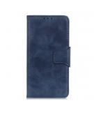 Shop4 - Samsung Galaxy A20e Hoesje - Wallet Case Cabello Donker Blauw