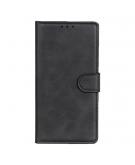 Shop4 - Samsung Galaxy A30s Hoesje - Wallet Case Retro Zwart