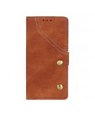 Shop4 - Samsung Galaxy A30s Hoesje - Wallet Case Vintage Bruin