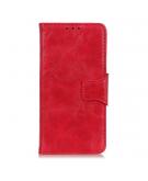 Shop4 - Samsung Galaxy A41 Hoesje - Wallet Case Cabello Rood