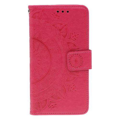 Shop4 - Samsung Galaxy Note 10 Hoesje - Wallet Case Mandala Patroon Roze