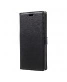 Shop4 - Samsung Galaxy Note 8 Hoesje - Wallet Case Grain Zwart
