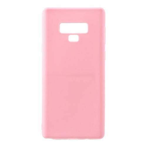 Shop4 - Samsung Galaxy Note 9 Hoesje - Zachte Back Case Mat Roze
