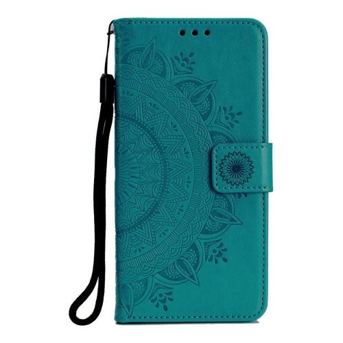 Shop4 - Samsung Galaxy S10 Hoesje - Wallet Case Mandala Patroon Blauw