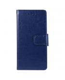 Shop4 - Samsung Galaxy S10 Lite Hoesje - Wallet Case Business Donker Blauw