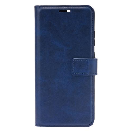 Shop4 - Samsung Galaxy S21 Hoesje - Wallet Case Business Blauw