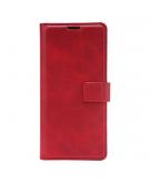 Shop4 - Samsung Galaxy S21 Hoesje - Wallet Case Business Rood