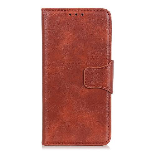 Shop4 - Samsung Galaxy S21 Hoesje - Wallet Case Cabello Bruin