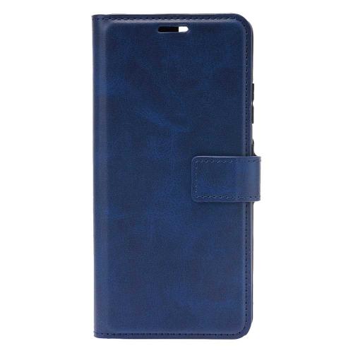 Shop4 - Samsung Galaxy S21 Ultra Hoesje - Wallet Case Business Blauw