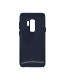 Shop4 - Samsung Galaxy S9 Plus Hoesje - Zachte Back Case Lychee Blauw