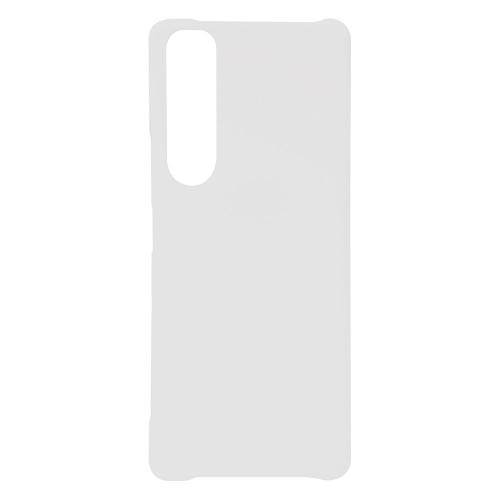 Shop4 - Sony Xperia 1 III Hoesje - Harde Back Case Wit