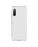 Shop4 - Sony Xperia 10 II Hoesje - Zachte Back Case Transparant