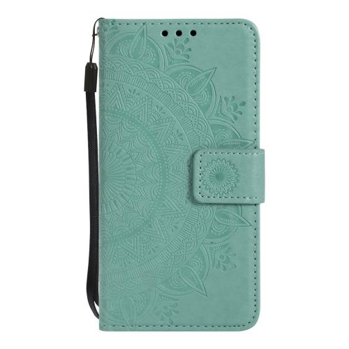 Shop4 - Sony Xperia XA2 Hoesje - Wallet Case Mandala Patroon Mint Groen