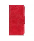 Shop4 - Xiaomi Mi 10 Hoesje - Wallet Case Cabello Rood