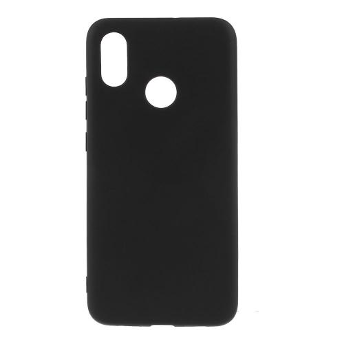 Shop4 - Xiaomi Mi 8 Hoesje - Zachte Back Case Mat Zwart