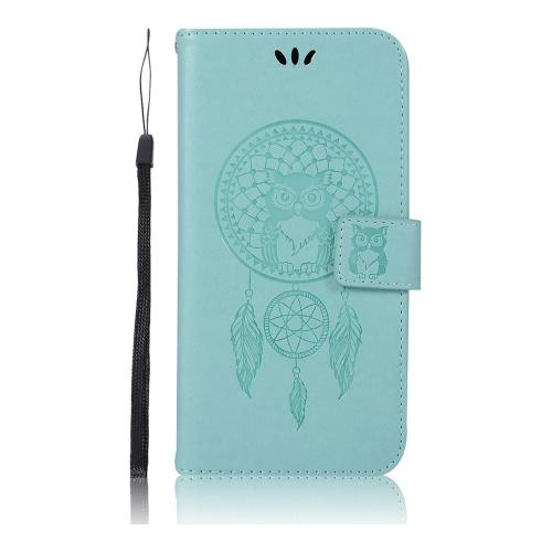 Shop4 - Xiaomi Mi A1 Hoesje - Wallet Case Dromenvanger Mint Groen