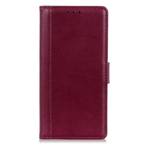 Shop4 - Xiaomi Mi Note 10 Lite Hoesje - Wallet Case Grain Rood