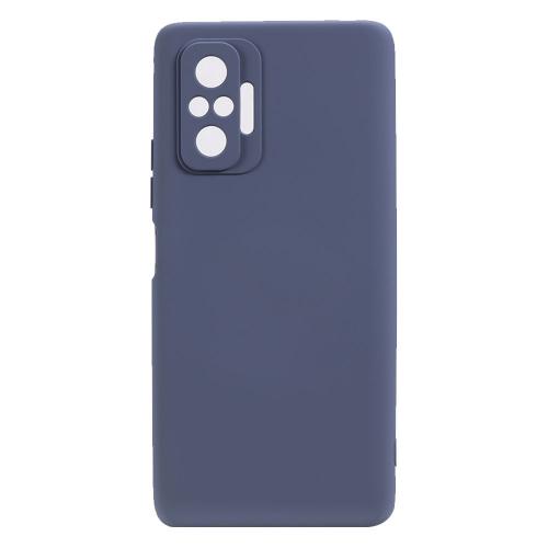 Shop4 - Xiaomi Redmi Note 10 Pro Hoesje - Zachte Back Case Mat Grijs