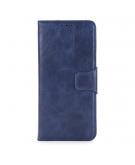 Shop4 - Xiaomi Redmi Note 9 Hoesje - Book Case Cabello Blauw