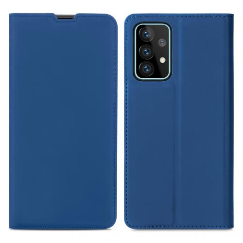 Slim Folio Book Case voor de Samsung Galaxy A52 (5G) / A52 (4G) - Donkerblauw