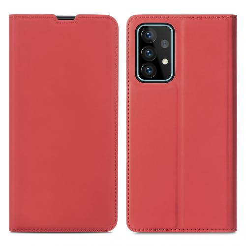 Slim Folio Book Case voor de Samsung Galaxy A52 (5G) / A52 (4G) - Rood