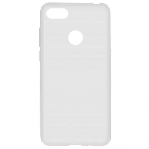 Softcase Backcover voor de Motorola Moto E6 Play - Transparant