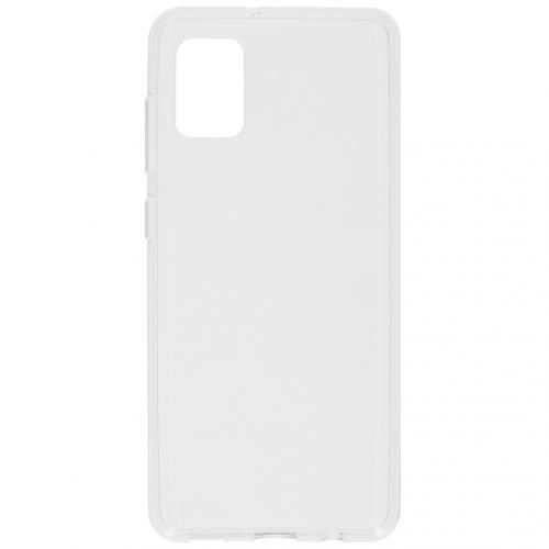 Softcase Backcover voor de Samsung Galaxy A31 - Transparant