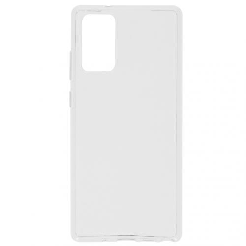 Softcase Backcover voor de Samsung Galaxy Note 20 - Transparant