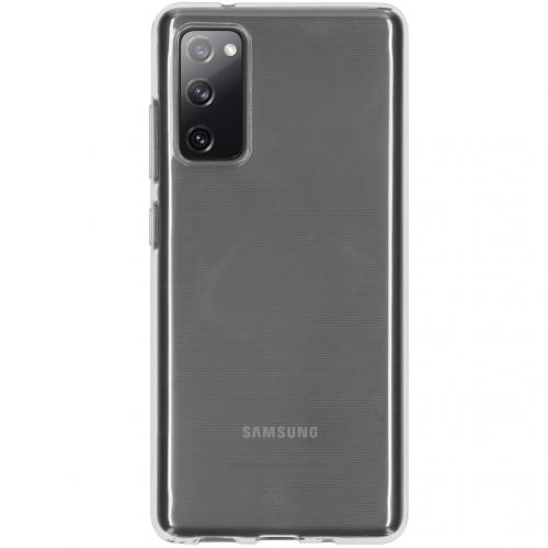 Softcase Backcover voor de Samsung Galaxy S20 FE - Transparant