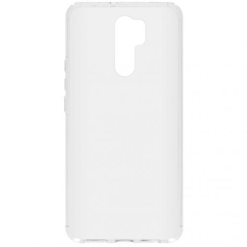 Softcase Backcover voor de Xiaomi Redmi 9 - Transparant