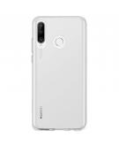 Softcase Backcover voor Huawei P30 Lite - Transparant