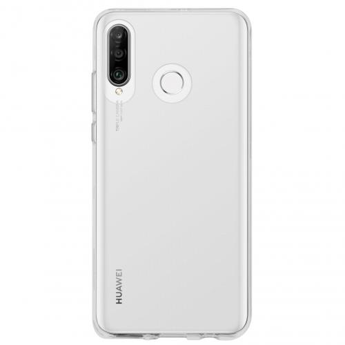 Softcase Backcover voor Huawei P30 Lite - Transparant
