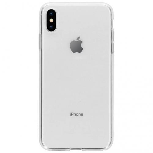 Softcase Backcover voor iPhone Xs Max - Transparant