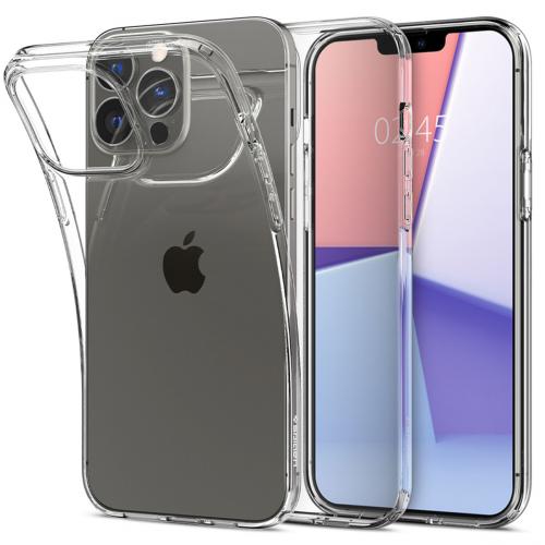 Spigen Liquid Crystal Backcover voor iPhone 13 Pro - Transparant