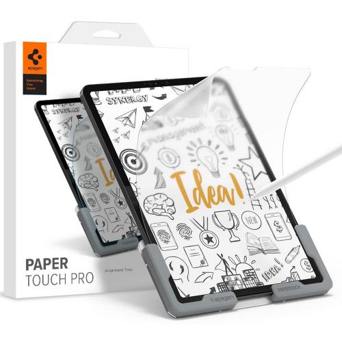 Spigen Paper Touch Screenprotector Duo Pack voor de iPad Pro 12.9 (2018 / 2020 / 2021)
