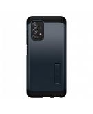 Spigen - Samsung Galaxy A52 Hoesje - Back Case Tough Amor Gunmetal Grijs
