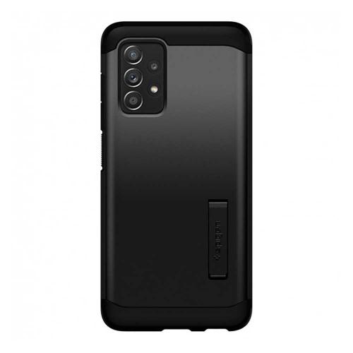 Spigen - Samsung Galaxy A52 Hoesje - Back Case Tough Armor Zwart