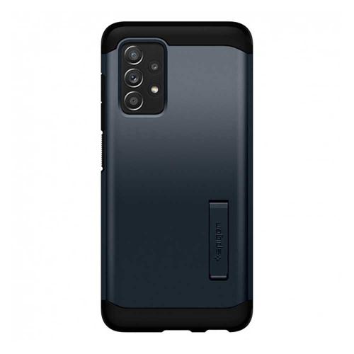 Spigen - Samsung Galaxy A52s 5G Hoesje - Back Case Tough Amor Gunmetal Grijs